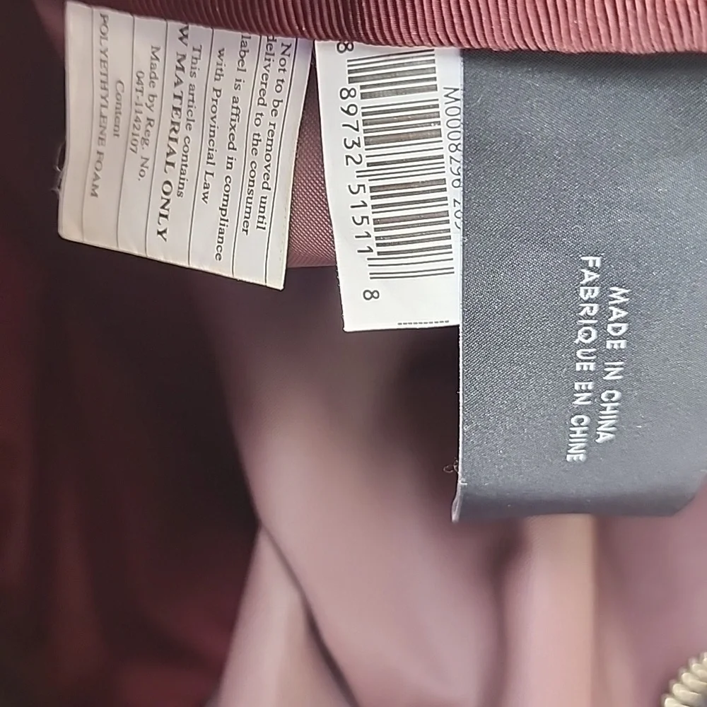 Marc Jacob’s Nylon Biker Backpack Burgundy